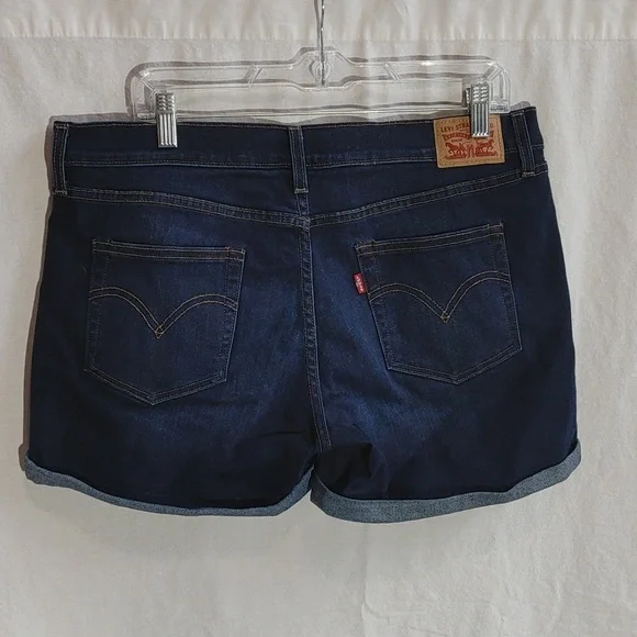 Levi's Cuffed Jean Shorts - Picture 2 of 10